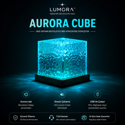 LumoraTR™ Aurora Cube